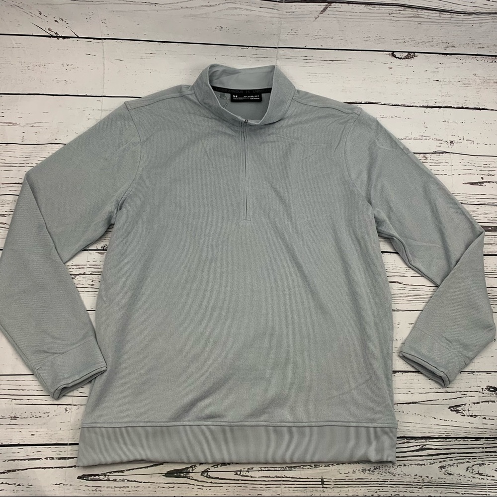 Mens Under Armour Storm 1/2 Zip Fleece Golf Pullover Sweater